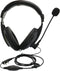 Overhead Headsets Headphones with VOX-PTT Boom Mic, Compatible with Kenwood Puxing Quansheng Wouxun HYT Nexedge Two Way