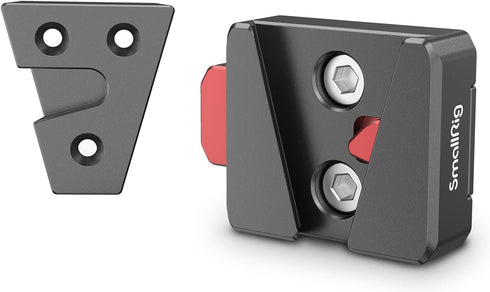 SmallRig Mini V-Lock Assembly Kit, V Mount Battery Plate, Quick Release Set with 1/4"-20 Threaded Holes - MD2801B