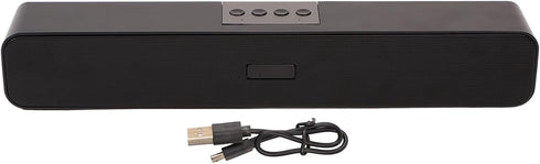 EIMSOAH 5.0 5 Soundbar Bluetooth Speaker with Playback Modes, Noise Reduction Surround Sound for Home Use