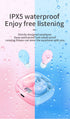 URIZONS Mini TWS Gaming Earbuds, Wireless Earphones with Charging Case, Low-Latency, Suitable for