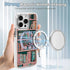 TnXee 14 Case for iPhone Pro Max,Compatible with MagSafe,Classic Clear Shockproof Protection Magnetic Phone Case