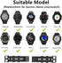6Pack Replacement Fastener Ring for Garmin Fenix 3, 5, 6, 7 Series & Tactix Bravo Silicone Band Keeper