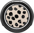 BURGA Stylish Metal Cell Phone Ring Stand Holder, Finger Grip Kickstand 360 Degree Rotation, Black Polka Dots Nude