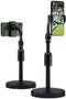 Adjustable Height Cell Phone Holder, 270° Flexible Stand for Desk, Compatible with All Mobile Phones, Black