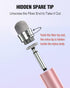 2 in 1 High Precision Stylus Pen for Touch Screens, 3 Pack Compatible with iPad, Apple, iPhone, Android - Blue, Pink,