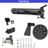2in1 Wall Phone Mount, Overhead Camera Mount for iPhone Samsung Live Streaming, Craft Videos, Online Lessons