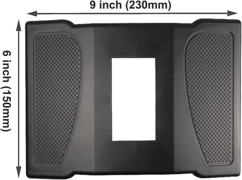 HW-339 Speaker Wall Mount, Wall Mount Brackets Support up to 100lbs, Swivel & Tilt for Large Speakers, 2 Packs (Black)