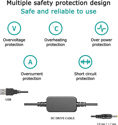 USB Cable AC-LS5 Drop voltage cable 5V-4.2V Camera Adapter + DK-X1 DC Coupler NP-BX1 NPBX1 Dummy Battery for Sony DSC-RX1 DSC RX100 RX1R