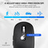 INFINMIND Mouse,USB+BT2,Multi 4-Way 3000 DPI,10 2 Wireless Bluetooth Device Ergo Full Size Mouses-big Hand,Metal Super