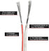 RED WOLF Door Speaker Wiring Harness Replacement for Chevy GMC Silverado Sierra 1995-2009, 4 PCS