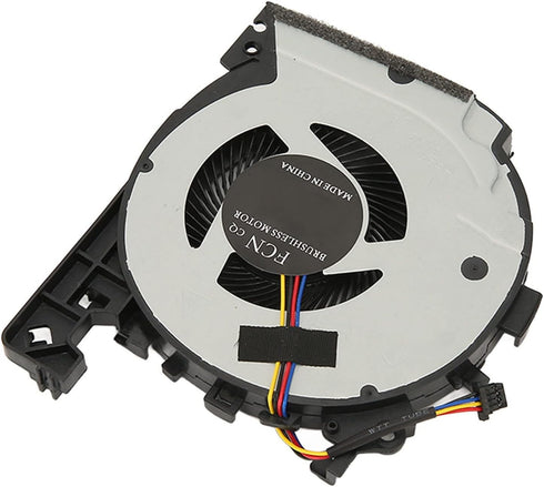 Laptop CPU Cooling Fan, 4Pin Power Connector Fast Cooling for Gaming Laptop, Low Noise Aluminium Alloy Fan