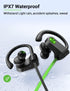 Stiive Bluetooth Headphones GreenBlack, 5.3 Wireless Sports Earbuds IPX7 Waterproof with Mic, 16 Hours Playtime