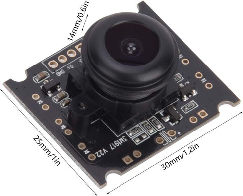 Eujgoov 110 OV3660 2048 1536 15 USB Camera Module Wide Angle Lens USB Camera Module Chip X Frames Per Second Support
