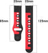 6 Pack Straps Compatible with iTouch Air 3 40mm/iTouch Air 4 41mm/Sport 3 45mm Sport Smartwatch Bands Replacement Silicone Watch Strap Quick Release Watch Band