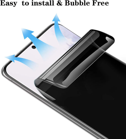 2+1 Pack Privacy Screen Protector for Samsung Galaxy Z Fold 4, Anti-peep Outside + Inside Soft Film + Clear Lens