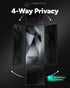 360 16/15 4-Way 5X ZAGG InvisibleShield Glass Privacy iPhone Screen Protector - Privacy Filter, Stronger