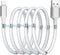 Magnetic Charging Cable, 3FT Super Organized Nano Data Cable for Galaxy S21/S20 Ultra/S10/S9/Note 20/10/9/8, LG V30,