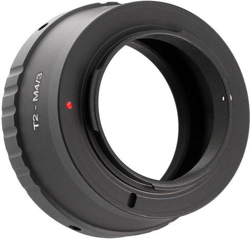 Adapter Ring for T2 T Mount Lens to Olympus Pen and Panasonic Lumix Micro Four Thirds (MFT, M4/3) Mount Camera Body