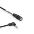 YQMAJIM 6.5 Ft Dash Cam Rearview Backup Camera Extension Cord, 2.5mm 4 Pin Male to Female Cable