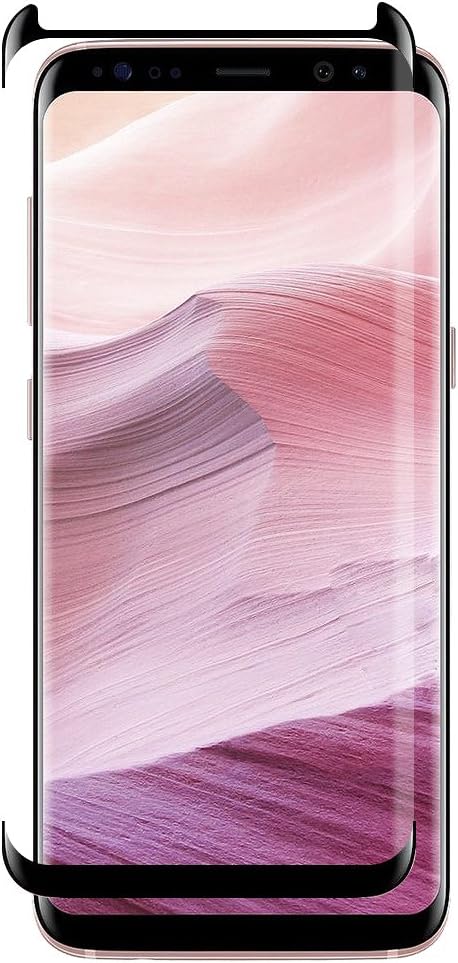 CENTAURUS Galaxy S8 Plus Screen Protector (3 Pack) 2.5D Arc Clear Ultra-Thin 9H Full Coverage Tempered Glass