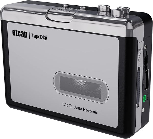 Ezcap Cassette to MP3 Converter, Digital Cassette Player Converts Tape to MP3