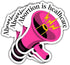 3 Pcs Abortion is Healthcare Vinyl Sticker, Pro Choice Megaphone Feminist Quote