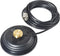 TWAYRDIO NMO Antenna Mount, 4.3in NMO Magnetic Mount with 16.4ft Low Loss RG58