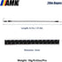 4Pcs 28in 1/10 Winch SCX10 TRX6 TRX4 Gen7 Gen8 D90 TF5 AMK Scale Elastic RC Crawler Tow Ropes with Hook Kinetic Straps