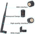 Fosi Audio Bluetooth Antenna WiFi SMA Male PC 2.4GHz 6dBi Single Band Boost for Home Office Wireless Network Router