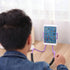 Flexible Cellphone Holder, Universal Mobile Phone Stand Hanging on Neck for Tablet PC Desktop (Pink)