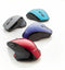 Verbatim 2.4G Wireless 8-Button LED Ergonomic Deluxe Mouse - Purple for Mac and PC