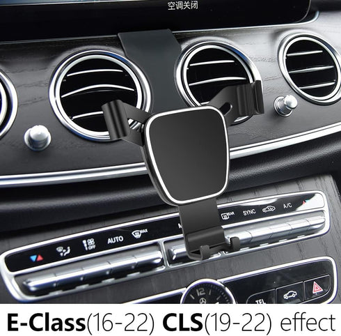 Car Phone Holder for 2016-2023 Mercedes Benz E Class E300 E200 E260 E220d, CLS Class Accessories Navigation Bracket