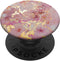 Cute Pink Purple-Gold Natural-Marble Background PopSockets Standard Grip