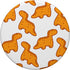 PopSockets PopGrip: Swappable Grip for Phones & Tablets, Cute Dino T-Rex Chicken Nugget Pattern Funny Tyrannosaurus