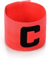 6 Pieces Adjustable Elastic Soccer Captain Armband Bands for Adult Youth Football Basketball Players