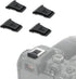Qsvbeeqj 5pcs R6MarkII R5C Universal Hot Shoe Cap Dustproof Protective Cover Repalcement for Cameras Repair Part