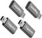 USB C to Mini USB Adapter 4 Pack, Type C Female to Mini USB Male Connector, Supports Charge & Data Sync