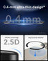 ESR for MagSafe Ring, Ultra-Thin (0.4mm) for MagSafe Sticker, Universal Magnetic Wireless Charger Conversion Kit for