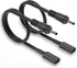 Varbmt 2Pack PD 15W 5V USB C to DC 3.5mm x 1.35mm Adapter