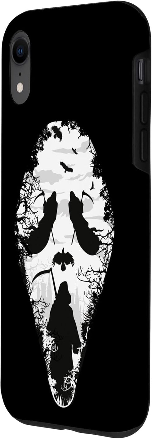 iPhone XR Horror Movie Spirit Mask Design Horror Fans Case