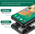 CARLOCA Skull Poker Graphic Design Phone Case for iPhone 15 Pro Max, Shockproof Anti-Scratch Protection