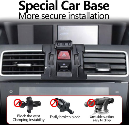 LUNQIN 2014 2015 2016 2017 2018 Car Phone Holder Mount for Subaru Forester Auto Accessories Interior Decoration Mobile