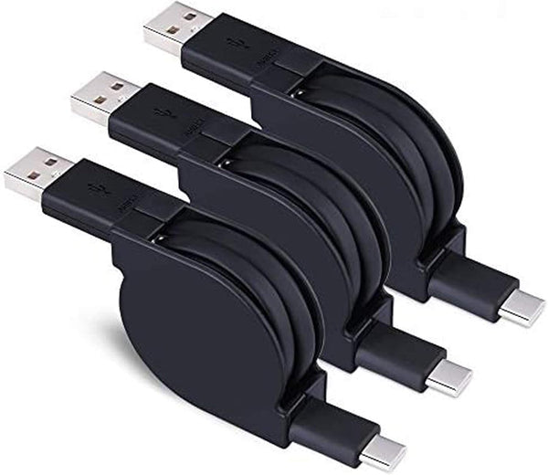 USB Type C Cable, Sicodo 3 Pack (3.3ft) Fast Charger Cord, Compatible with Samsung Galaxy S24/S23/S22/S21, LG, Google