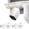 Wasserstein Weatherproof Gutter Mount for Arlo Pro/Pro 2/Pro 3/Pro 4/Pro 5S (2-Pack, White)