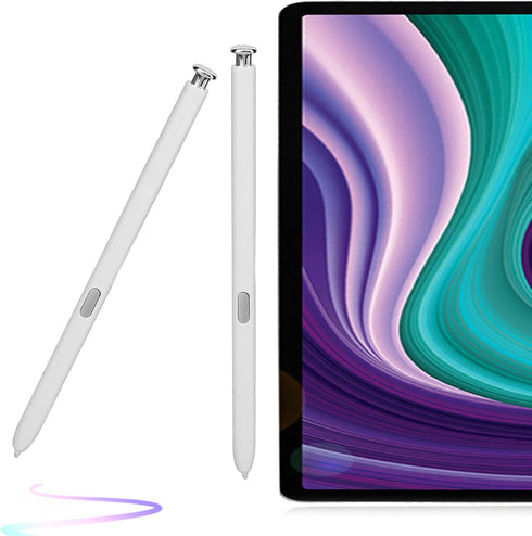 2Pcs Replacement Stylus Pen for Samsung Galaxy Note 10, Note 10 Plus, Touch Pen Tips Nibs Thimble Tweezers Brush (White)