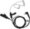 2 Pin Transparent Acoustic Tube Earpiece/Headset for Motorola Two Way Radio CP200, CLS1110, CLS1410 Walkie Talkies