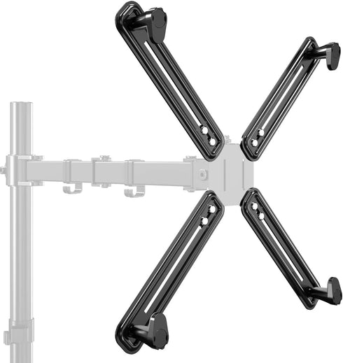 suptek Universal VESA Mount Bracket Adapter for Monitor Arm Mounting Kit for 17 to 27 inch Screens