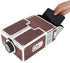 Yoidesu Home Projector Mini Projector DIY Smartphone Projector 2.0 & Entertainment Device, Portable Smart Projector for