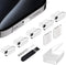 USB C Anti Dust Plugs Type C Charging Port Cover 5 Pack, Charger Protector Cap with Cleaning Brush Compatible with