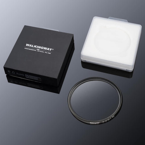 Walking Way 39MM White Pro Mist Diffusion Filter, Soft Focus Filter for Digital DSLR Camera and Video (Medium-Soft 2)